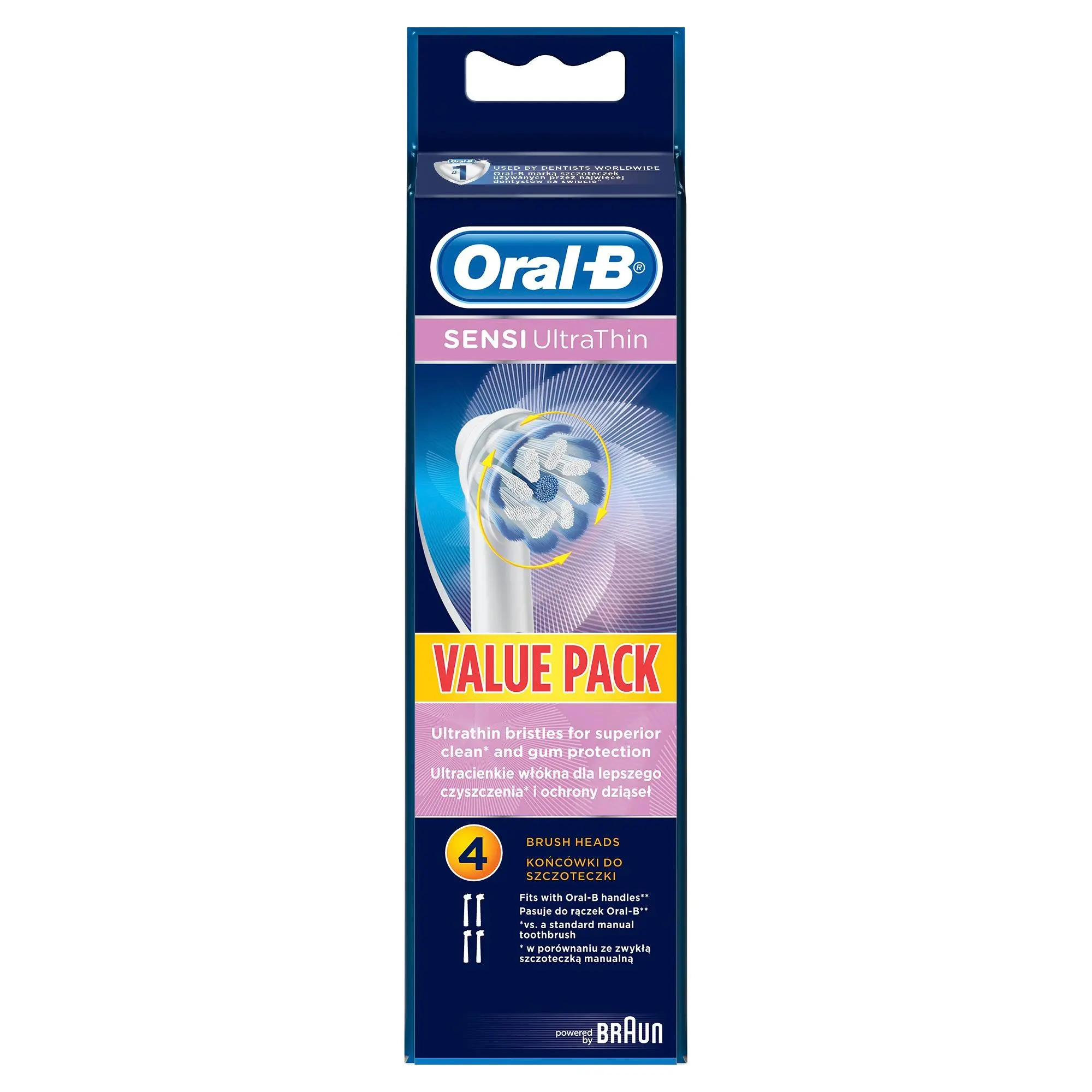 Końcówka do szczoteczki Oral-B Sensitive Clean 4szt.
