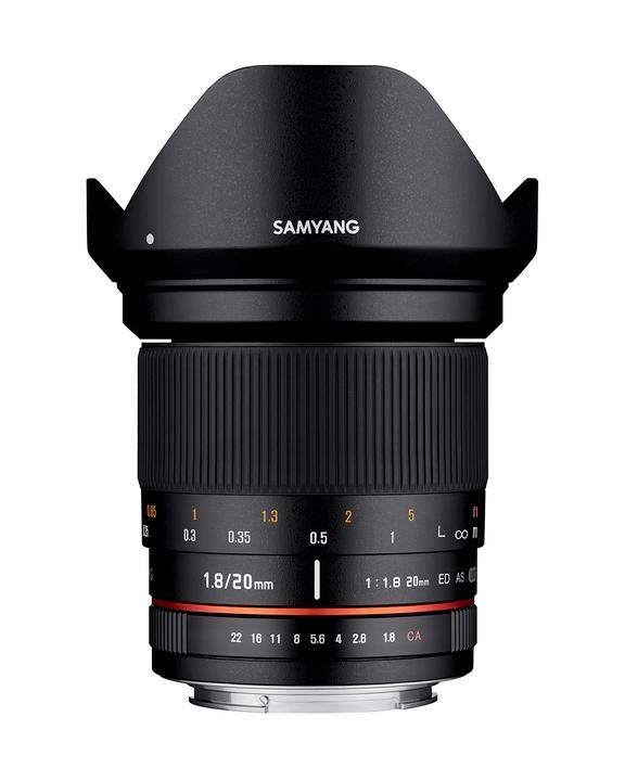 Samyang 20mm f/1.8 ED AS UMC Nikon