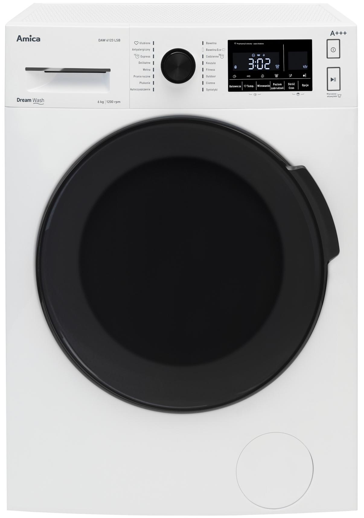 Pralka Amica DAW 6123 LSB