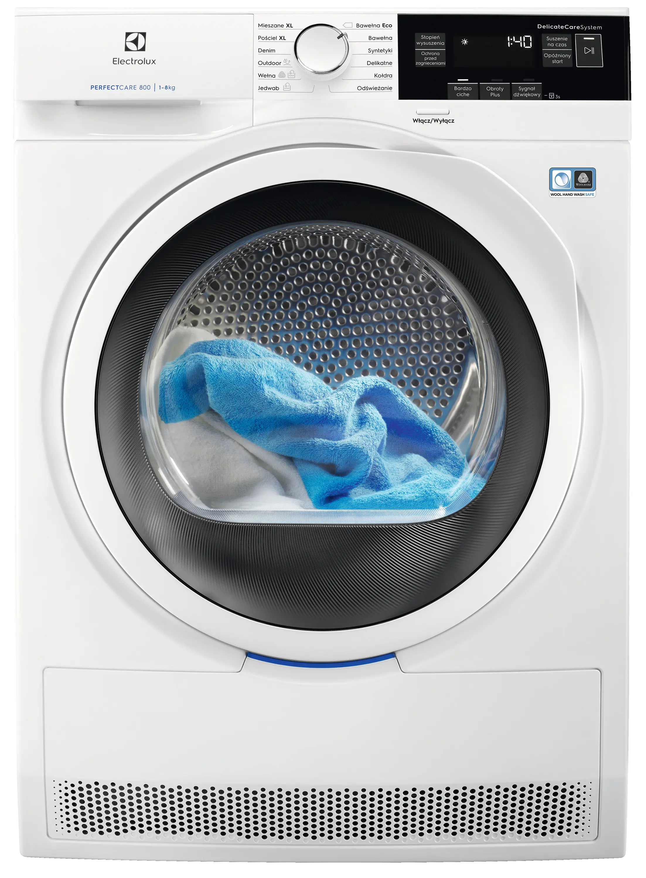 Suszarka Electrolux 800 UltraCare EW8H358SP 63,8cm 8kg