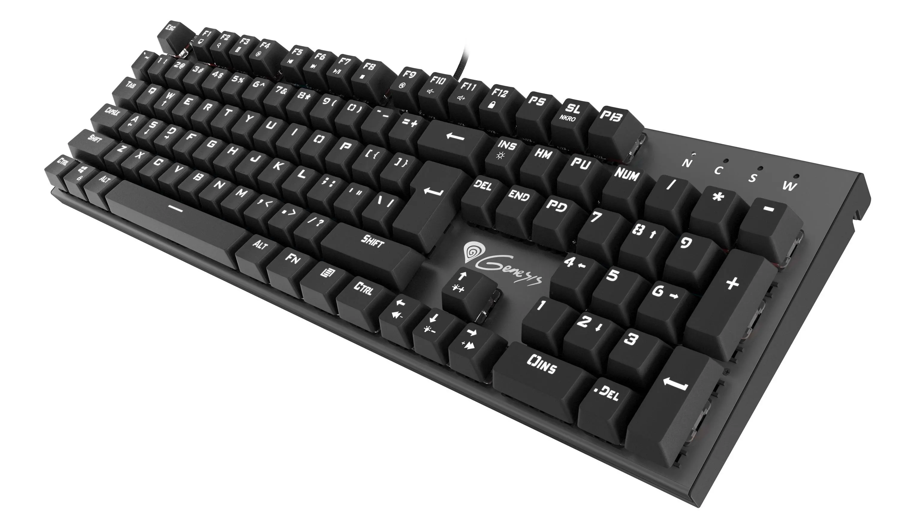 Klawiatura mechaniczna Genesis Thor 300 Outemu Red Czarny