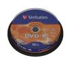 Płyta Verbatim DVD-R Matt Silver Cake Box 10 szt