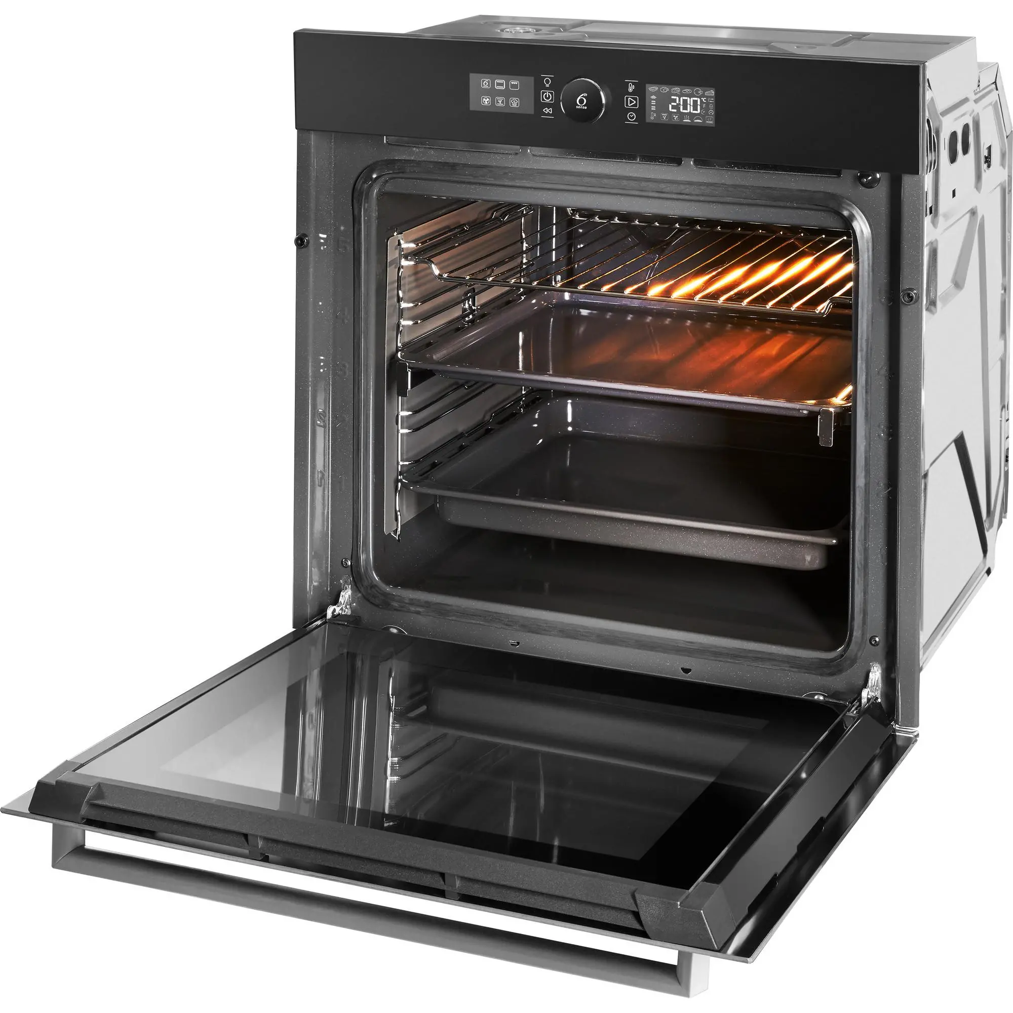 Piekarnik elektryczny Whirlpool Absolute OAKZ9 7921 CS NB Termoobieg Czarny