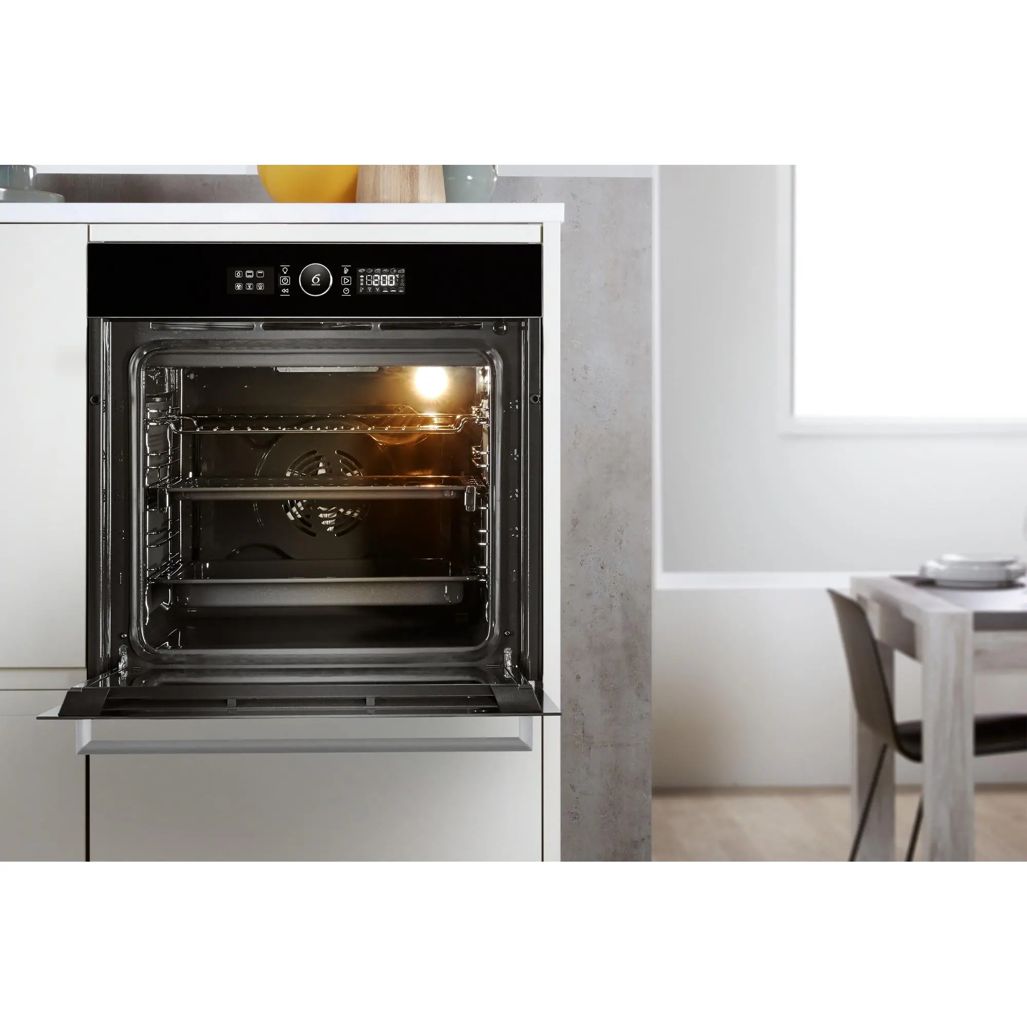 Piekarnik elektryczny Whirlpool Absolute OAKZ9 7921 CS NB Termoobieg Czarny