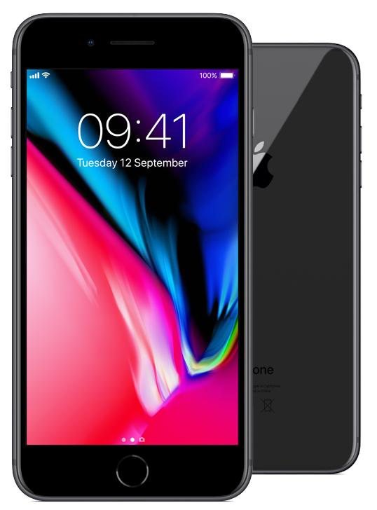 Smartfon Apple iPhone 8 Plus 64GB (gwiezdna szarość)