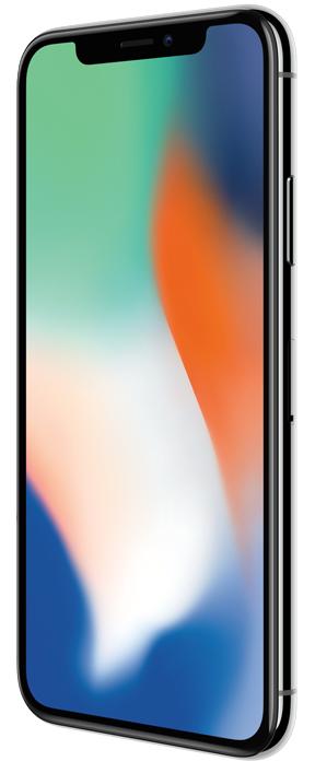 Smartfon Apple iPhone X 64GB (srebrny)