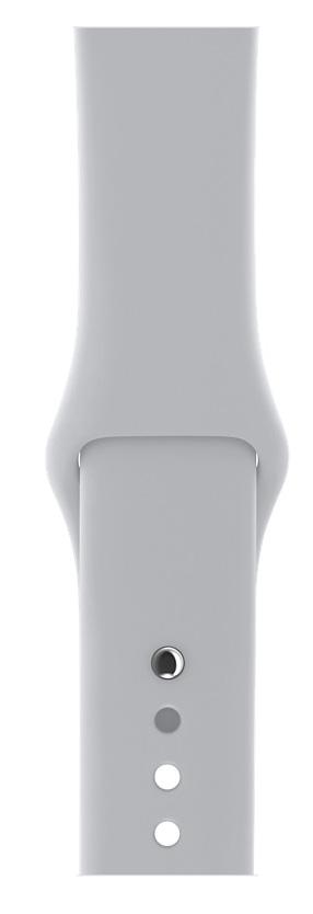 Apple Watch 3 42mm srebrny (pasek sport)