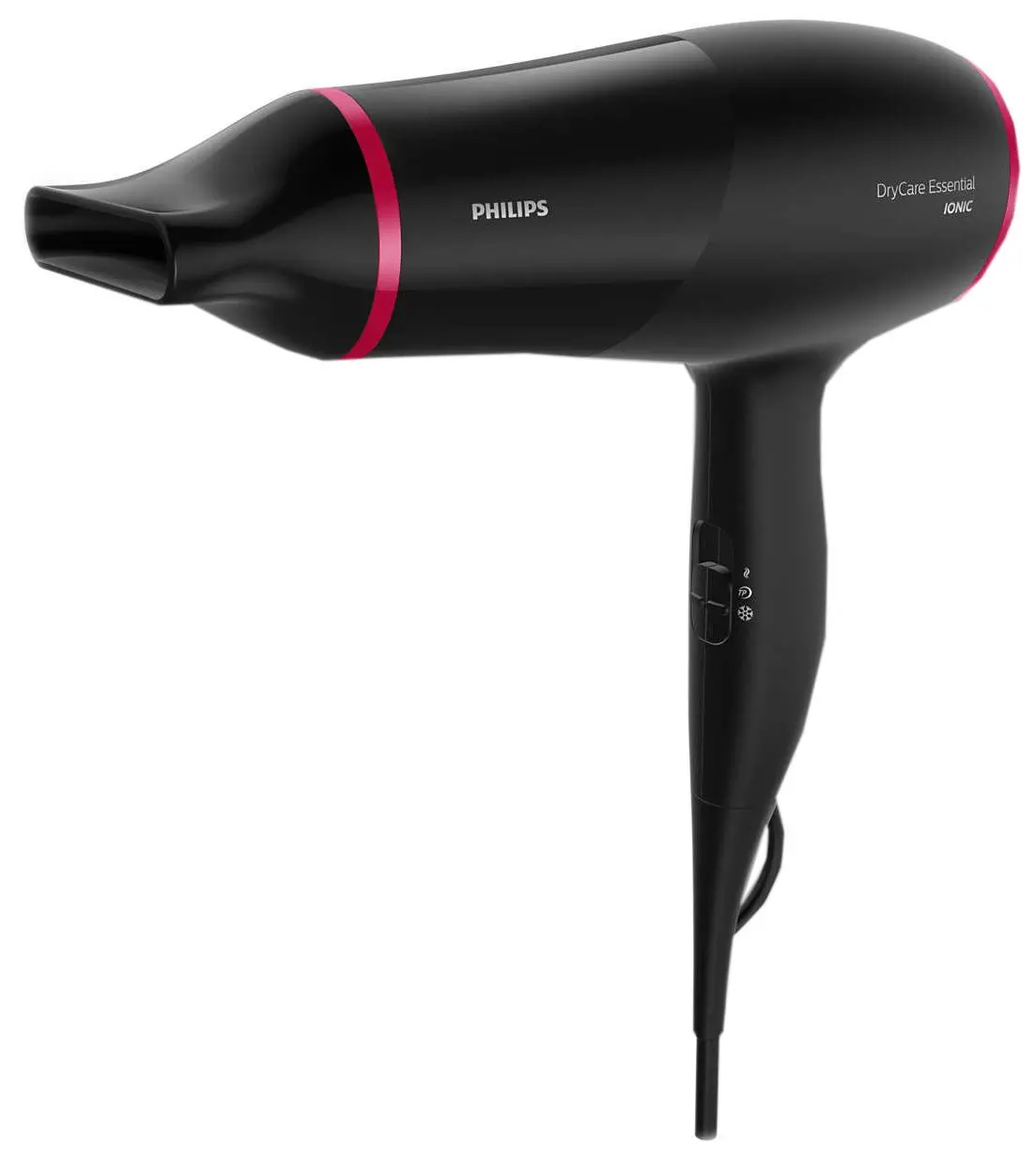 Suszarka do włosów Philips DryCare Essential BHD029/00 Jonizacja Zimny nawiew 1600W 2 prędkości 3 temperatury