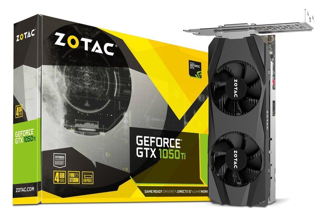 Zotac Geforce GTX 1050 Ti Low Profile 4GB GDDR5 128bit