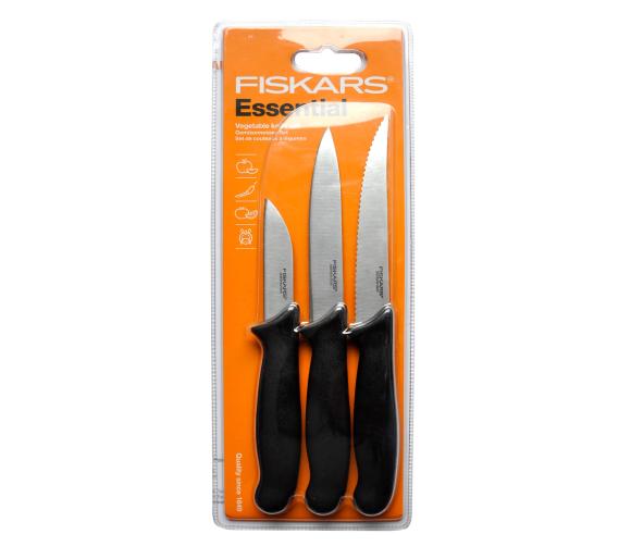 noże kuchenne Fiskars Essential 1023785 - 3 elementy