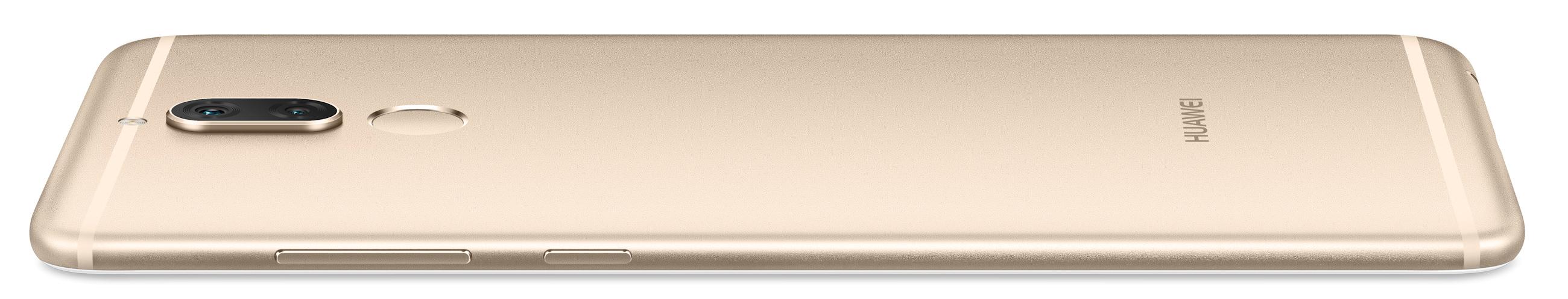 Smartfon Huawei Mate 10 Lite (złoty) + słuchawki Bluetooth AM61