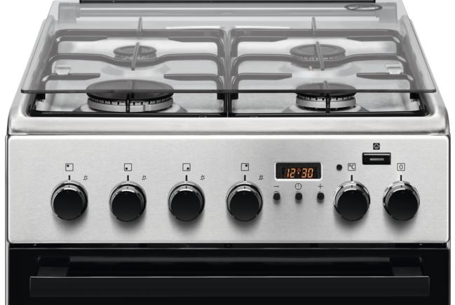 Kuchnia gazowo-elektryczna Electrolux EKK54953OX PlusSteam