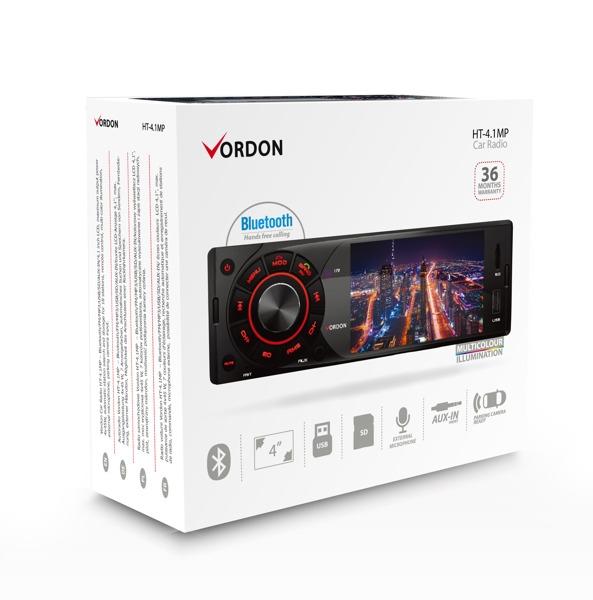 Radioodtwarzacz samochodowy Vordon HT-4.1MP