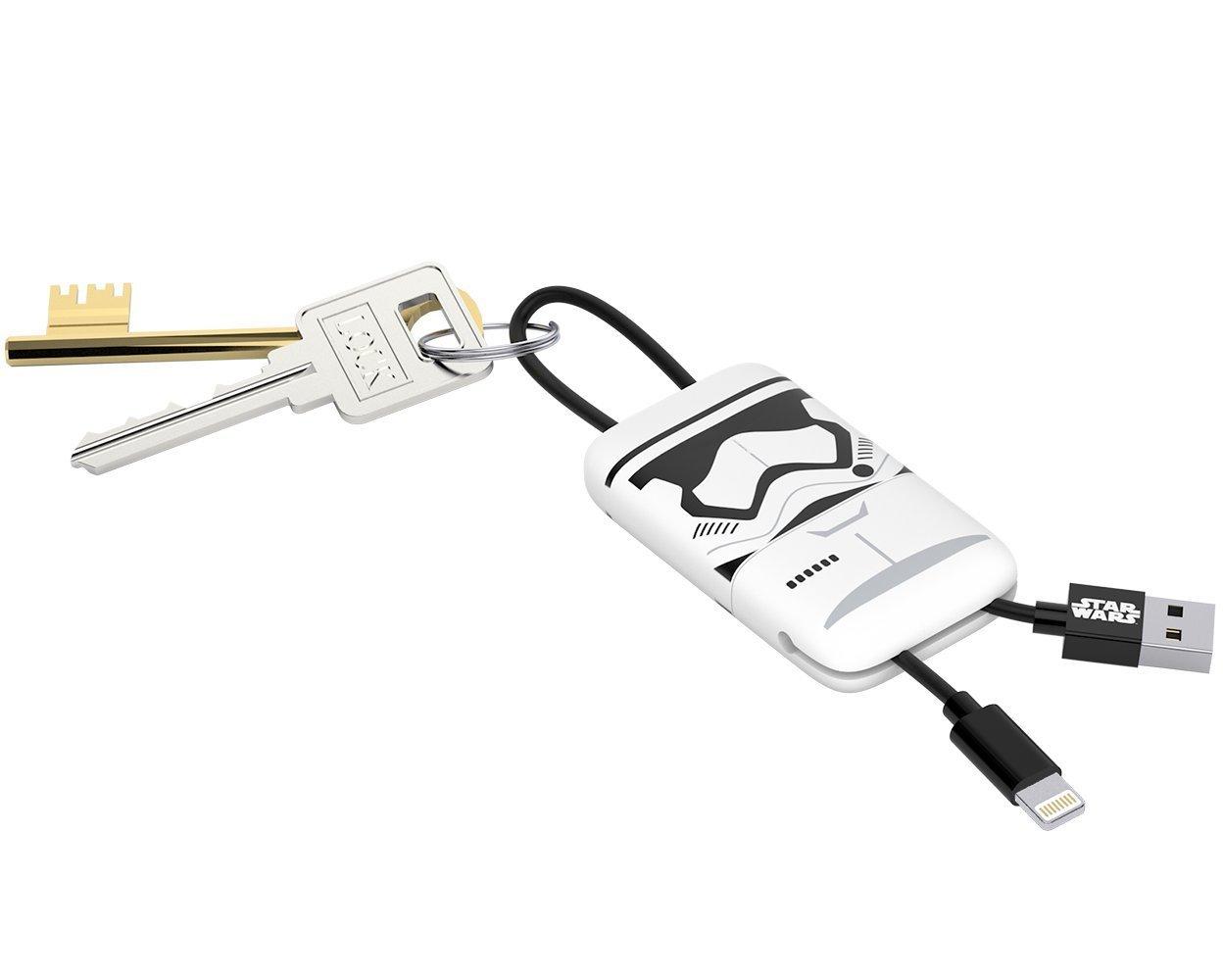 Kabel Tribe CLR30702 Gwiezdne Wojny kabel lightning Mfi Keyline 22 cm Stormtrooper
