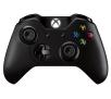 Pad Microsoft Xbox One Kontroler bezprzewodowy (czarny) + gra LEGO Ninjago Movie Gra Wideo