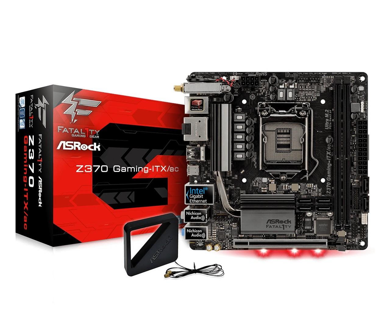 Płyta główna ASrock Fatal1ty Z370 Gaming-ITX/ac