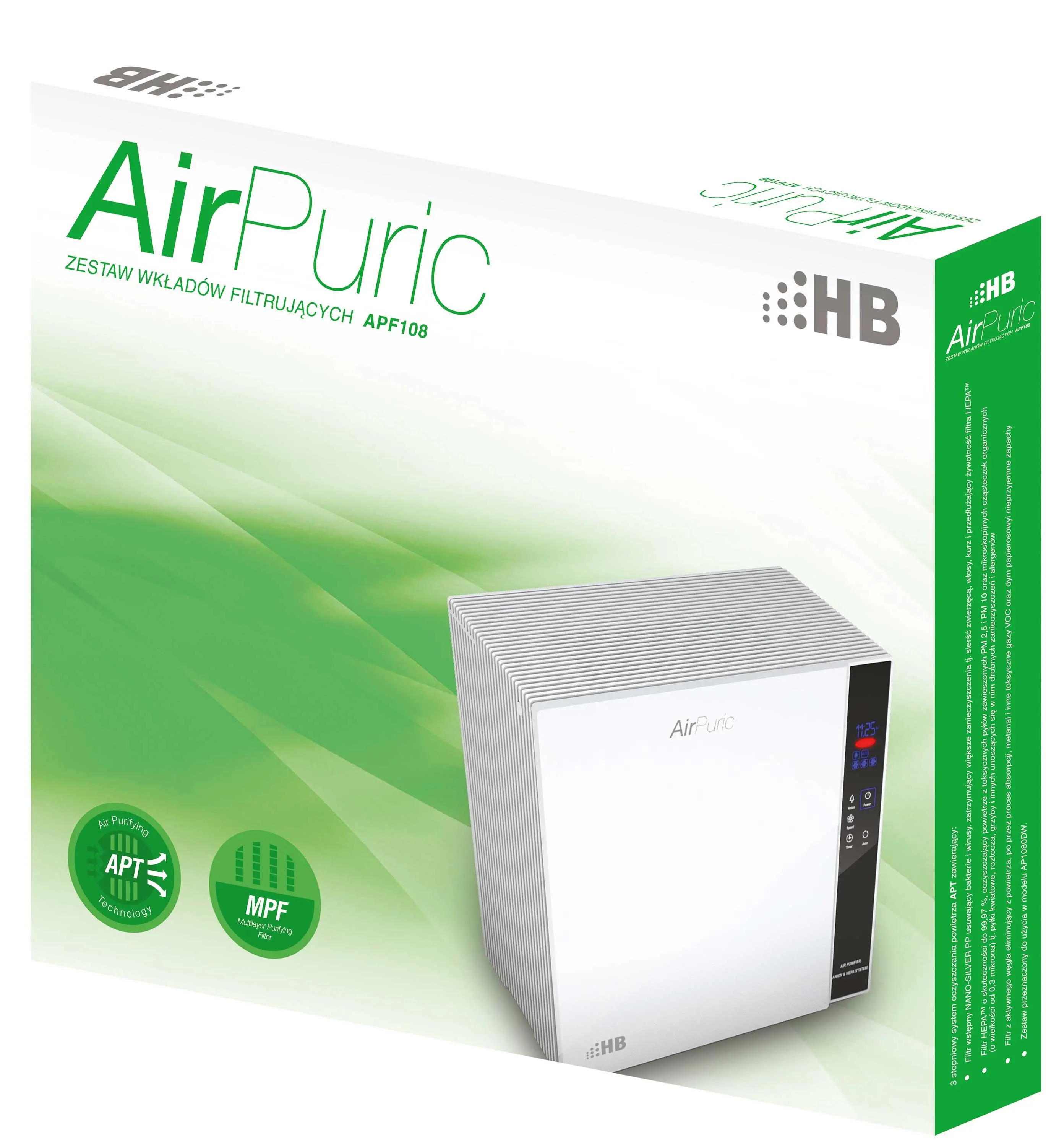 Filtr do oczyszczacza HB APF108