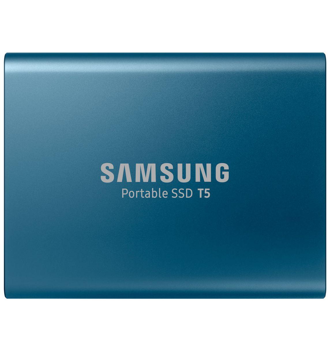 Dysk Samsung T5 250GB USB 3.1 (niebieski)