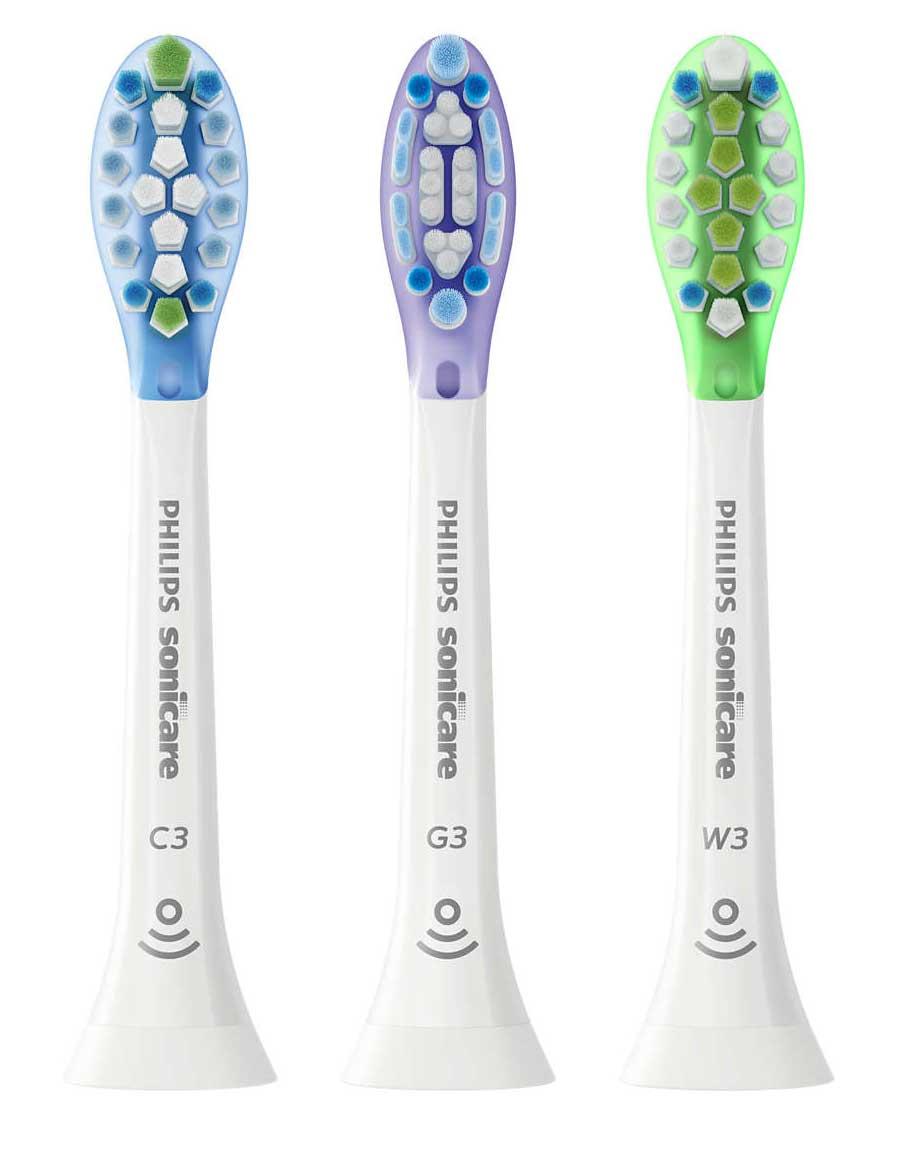 Philips Sonicare C3 Premium Plaque Control HX9073/07  3 szt.