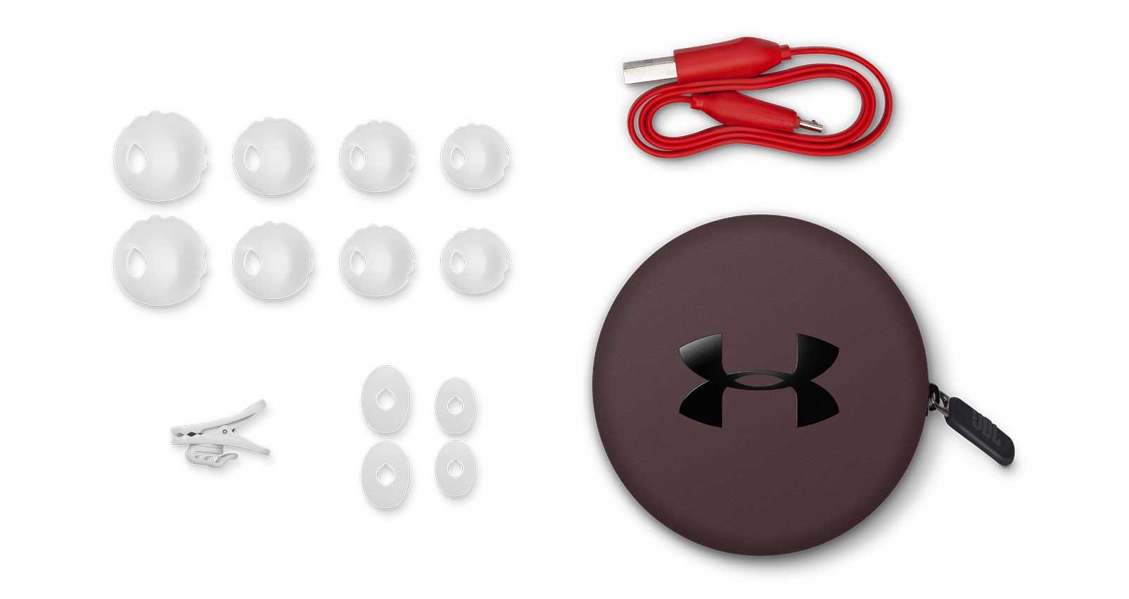 Słuchawki bezprzewodowe JBL Under Armour Sport (biały)