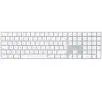 Klawiatura membranowa Apple Magic Keyboard z polem numerycznym Biały