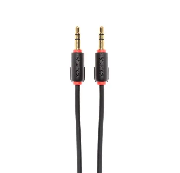 Kabel audio Techlink WiresNX2 710026 1,5m Czarny