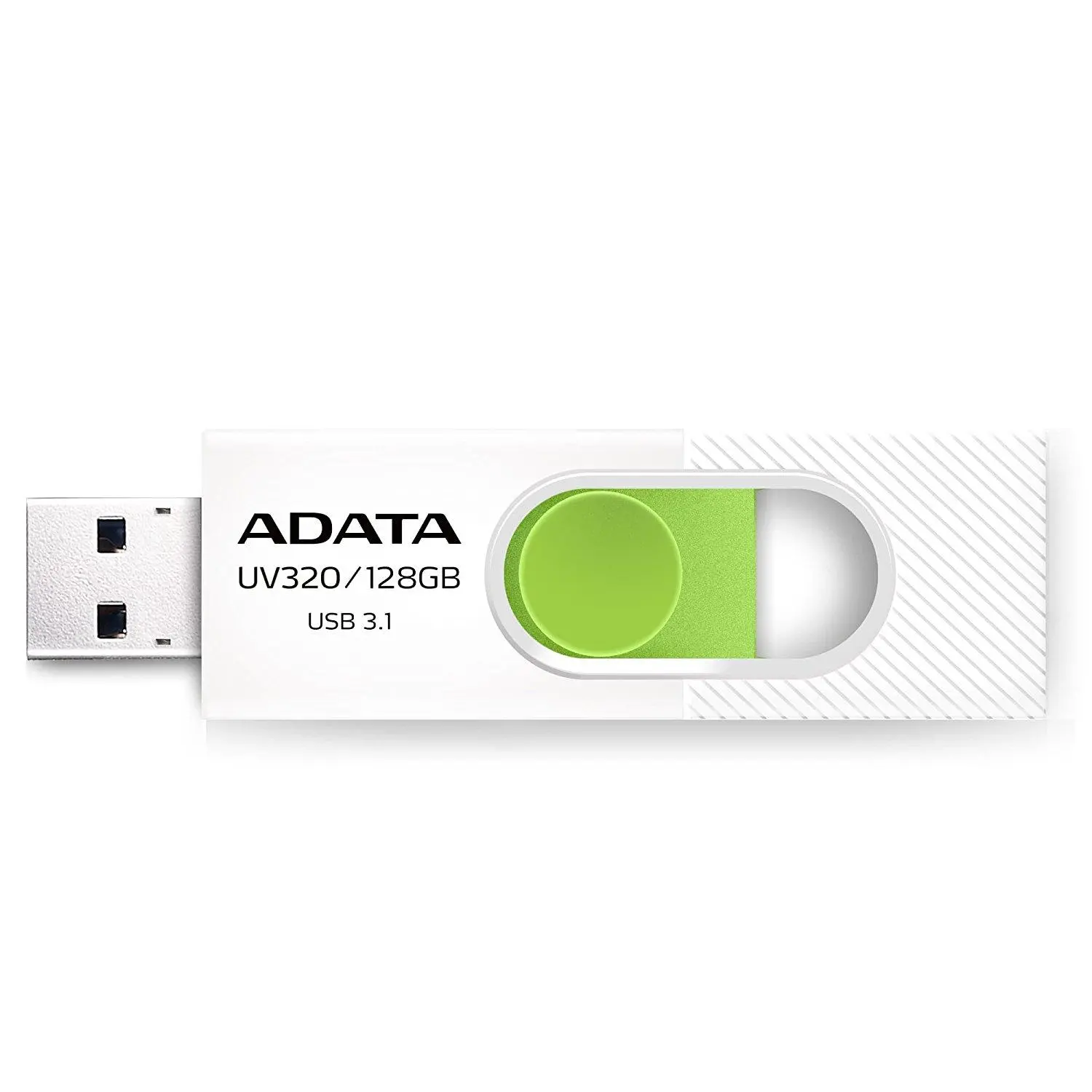 PenDrive Adata UV320 128GB USB 3.1 Biało-zielony