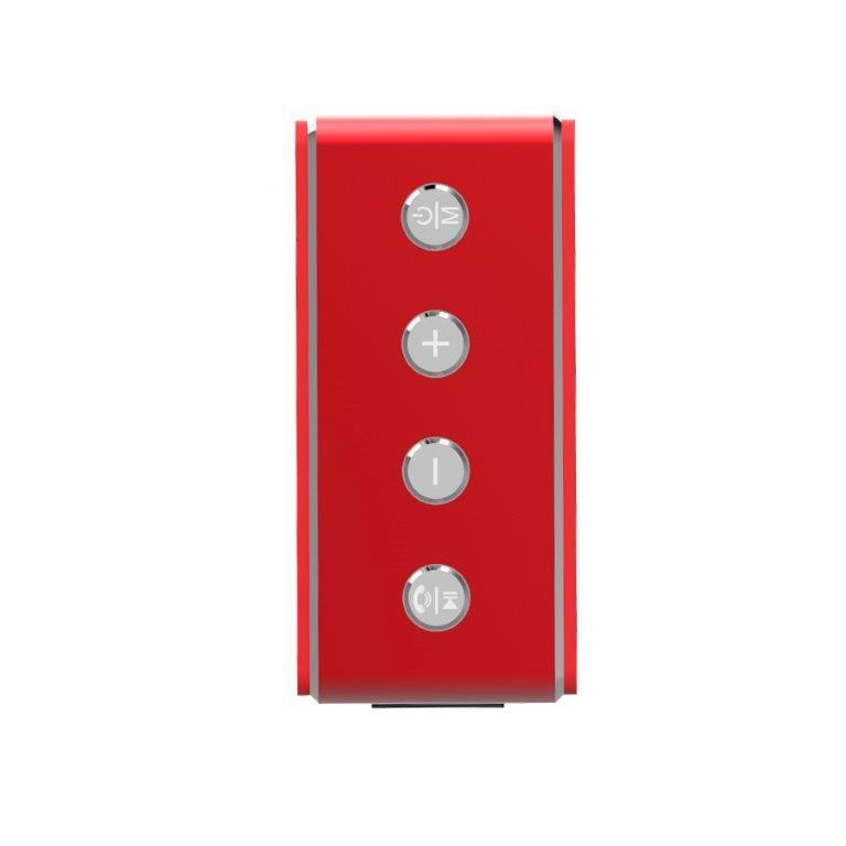 Głośnik Bluetooth Manta SPK420BOX - 5W - czerwony