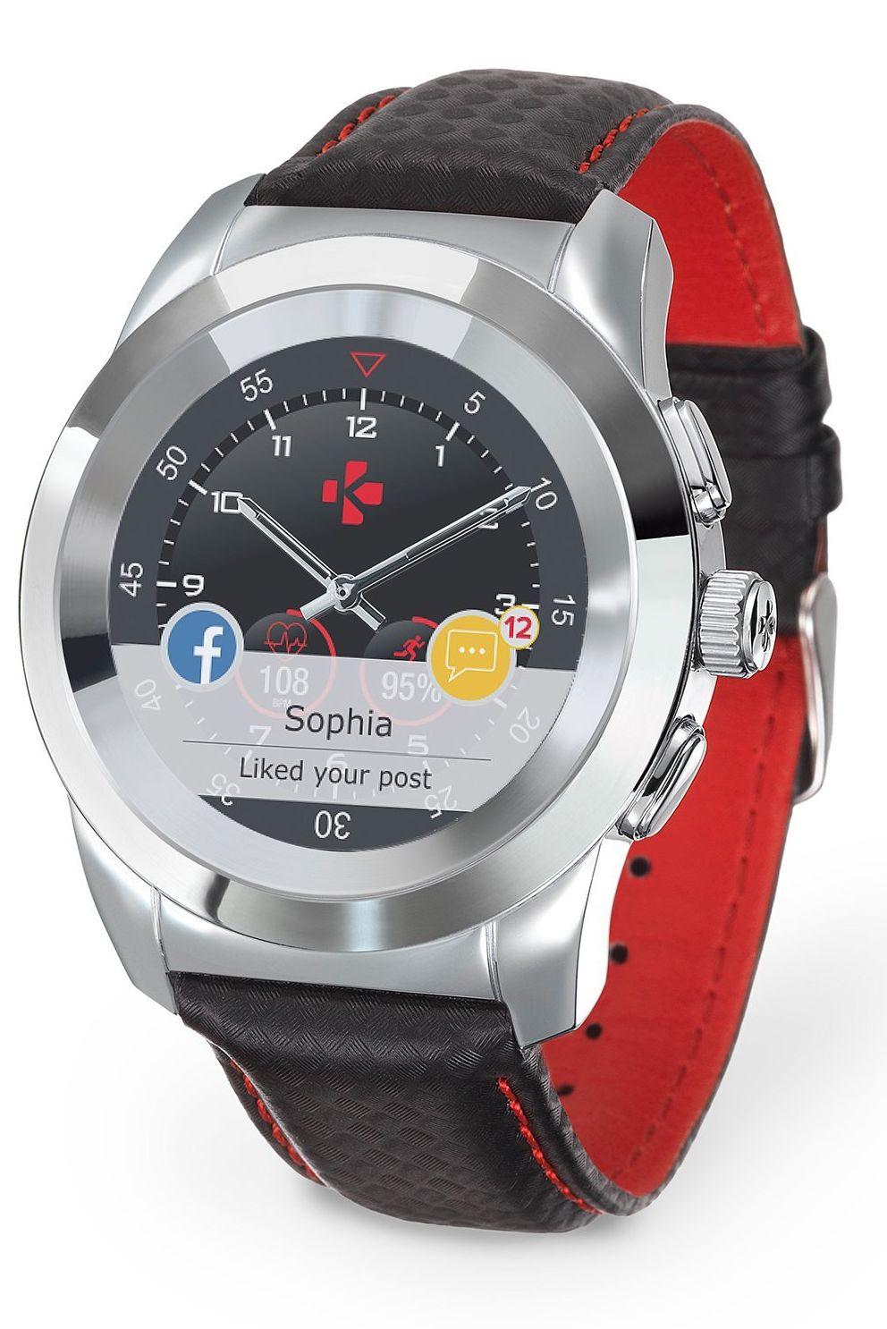 Smartwatch MyKronoz ZeTime Premium regular (srebrny/carbon)