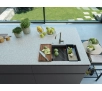 Zlewozmywak Franke Kanon KNG 160-46-21 Granitowy Onyx