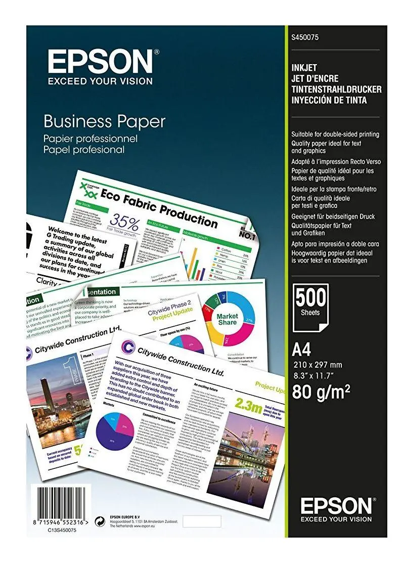 Papier do drukarek Epson C13S450075 500 Arkuszy