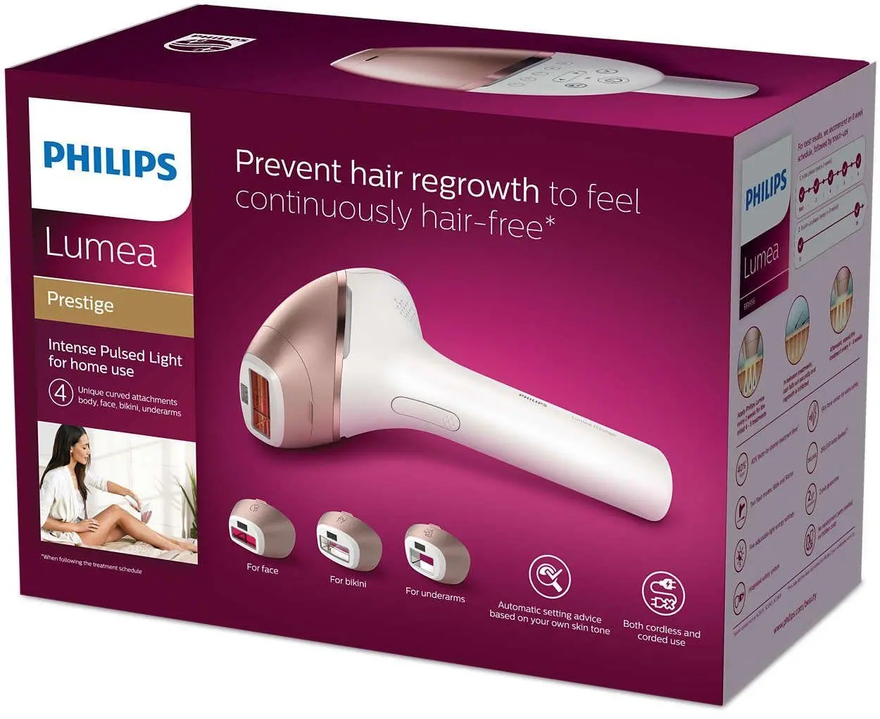 Depilator Philips Lumea Prestige BRI956/00