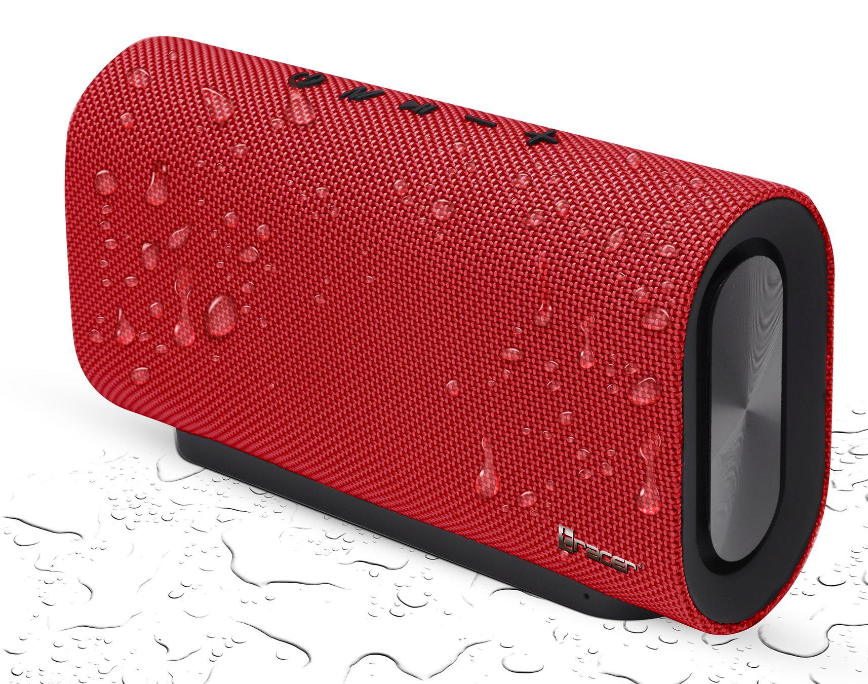 Głośnik Bluetooth Tracer Rave (czerwony)