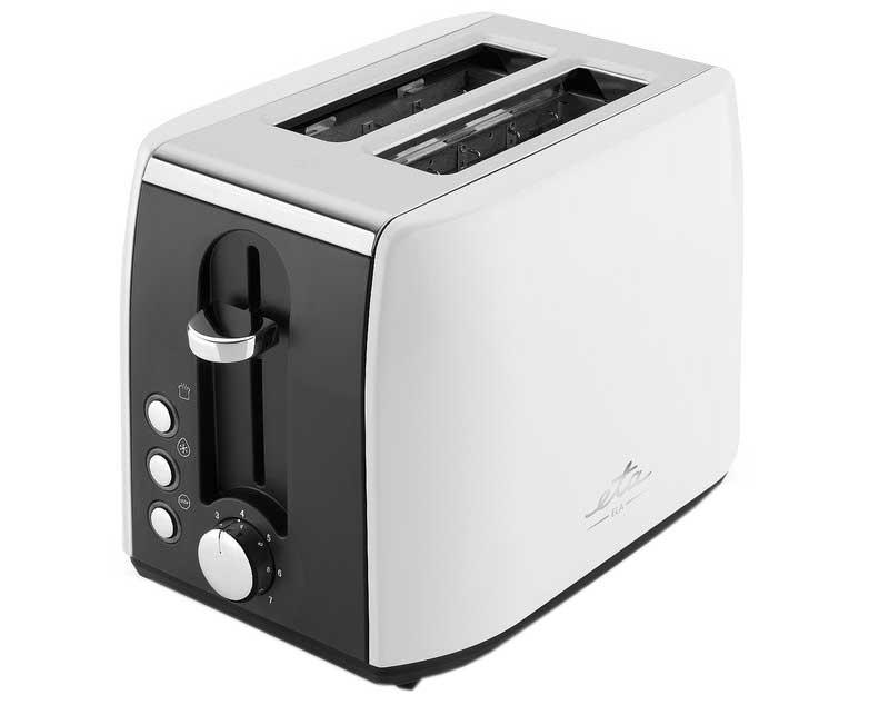 Toster ETA Ela 016690030 Ruszt do bułek Rozmrażanie 900W