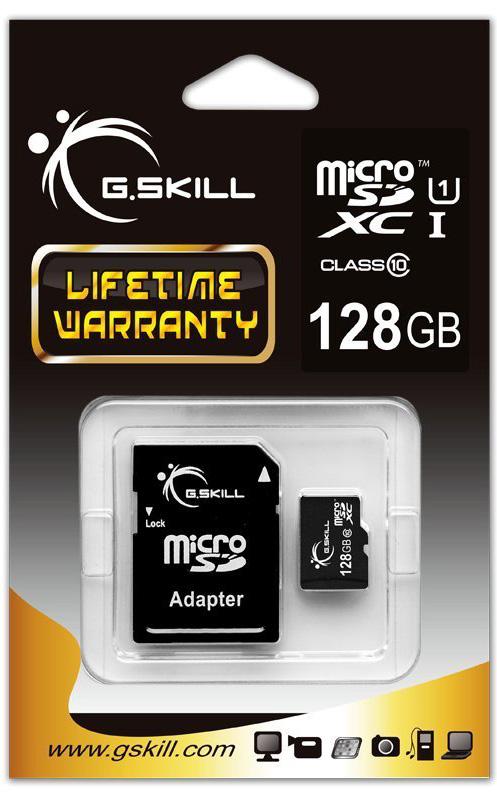 Karta pamięci G.Skill FF-TSDXC128GA-U1 128GB Class 10 UHS-1