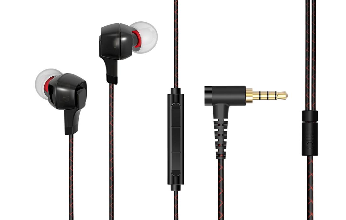 Słuchawki przewodowe FiiO F1 - dokanałowe - mikrofon