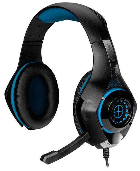 Słuchawki przewodowe z mikrofonem Tracer Battle Heroes Gunman - niebieski