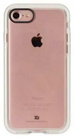 Etui Xqisit Phantom Xplore do iPhone 7/8 Przezroczysty-Biały