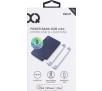 Powerbank Xqisit Lightning/micro USB 3000 mAh (czarny)