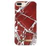 Ideal Fashion Case iPhone 6/6s/7/8 Plus (Scarlet Red Marble)