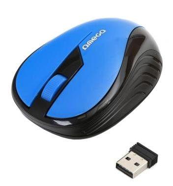 Myszka Omega OM-415 (niebiesko-czarna)