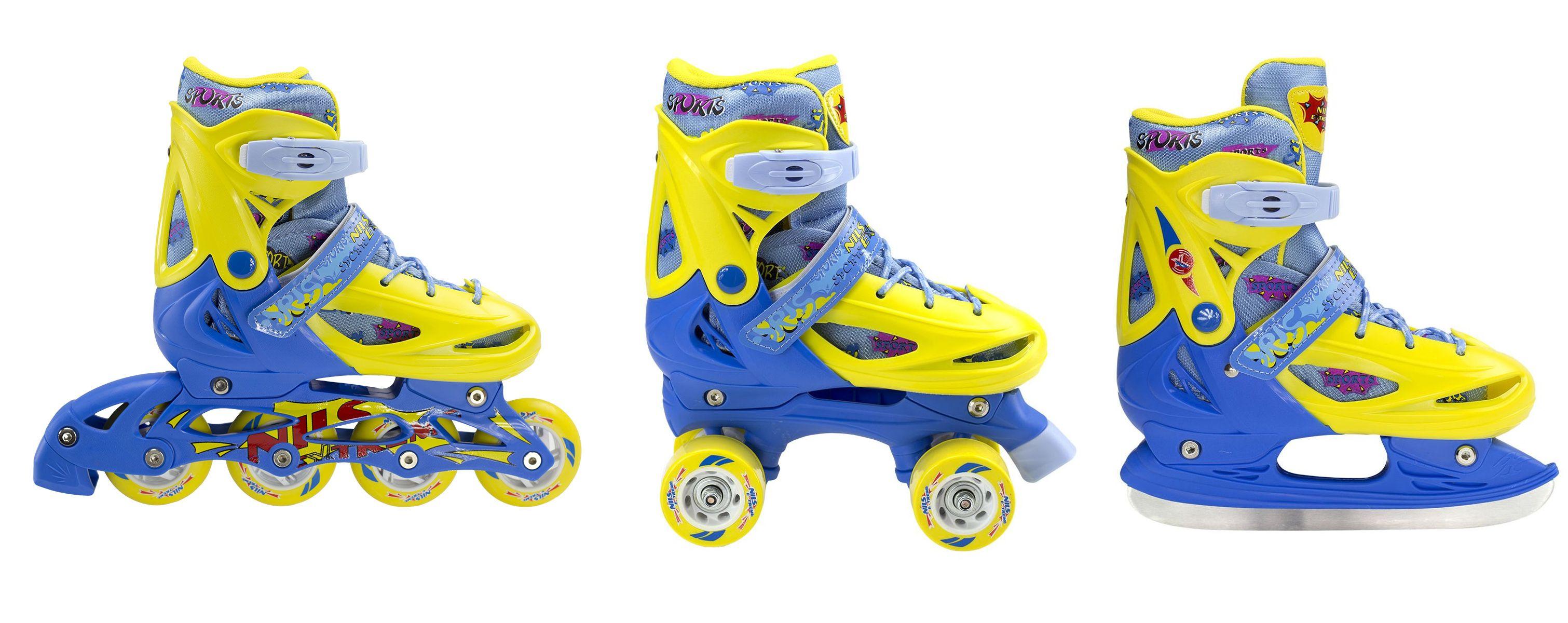 Nils Extreme NH1105 A 3w1 rozmiar M 35-38 (żółto-niebieski)