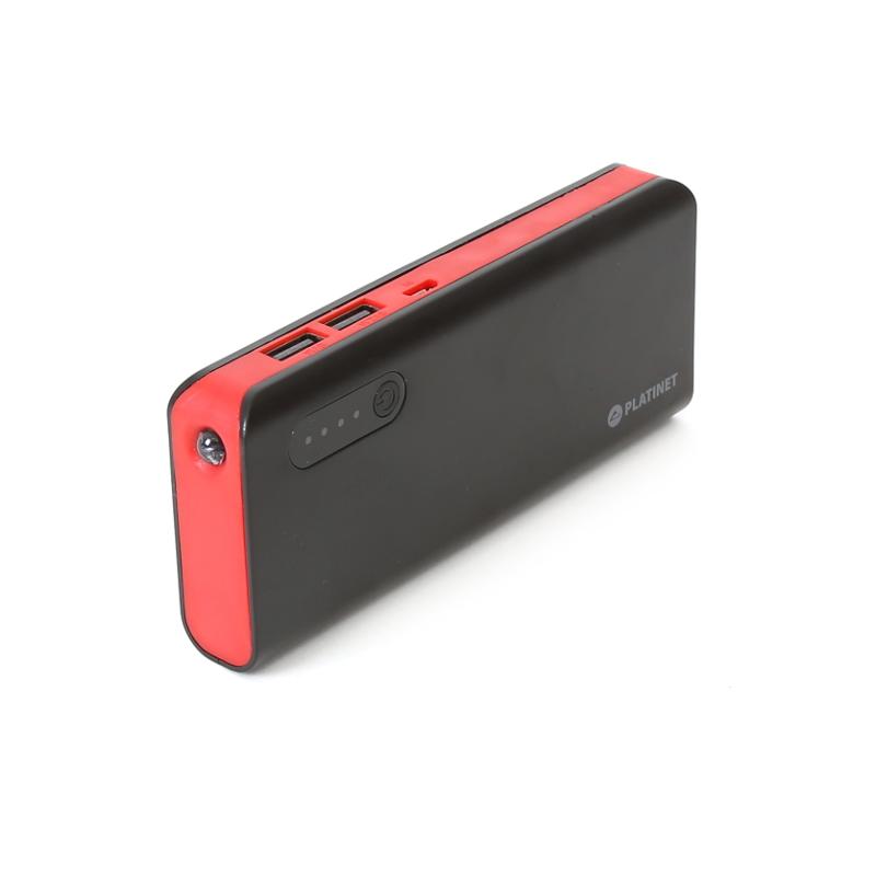 Powerbank Platinet PMPB80BR 8000mAh (czarno-czerwony)