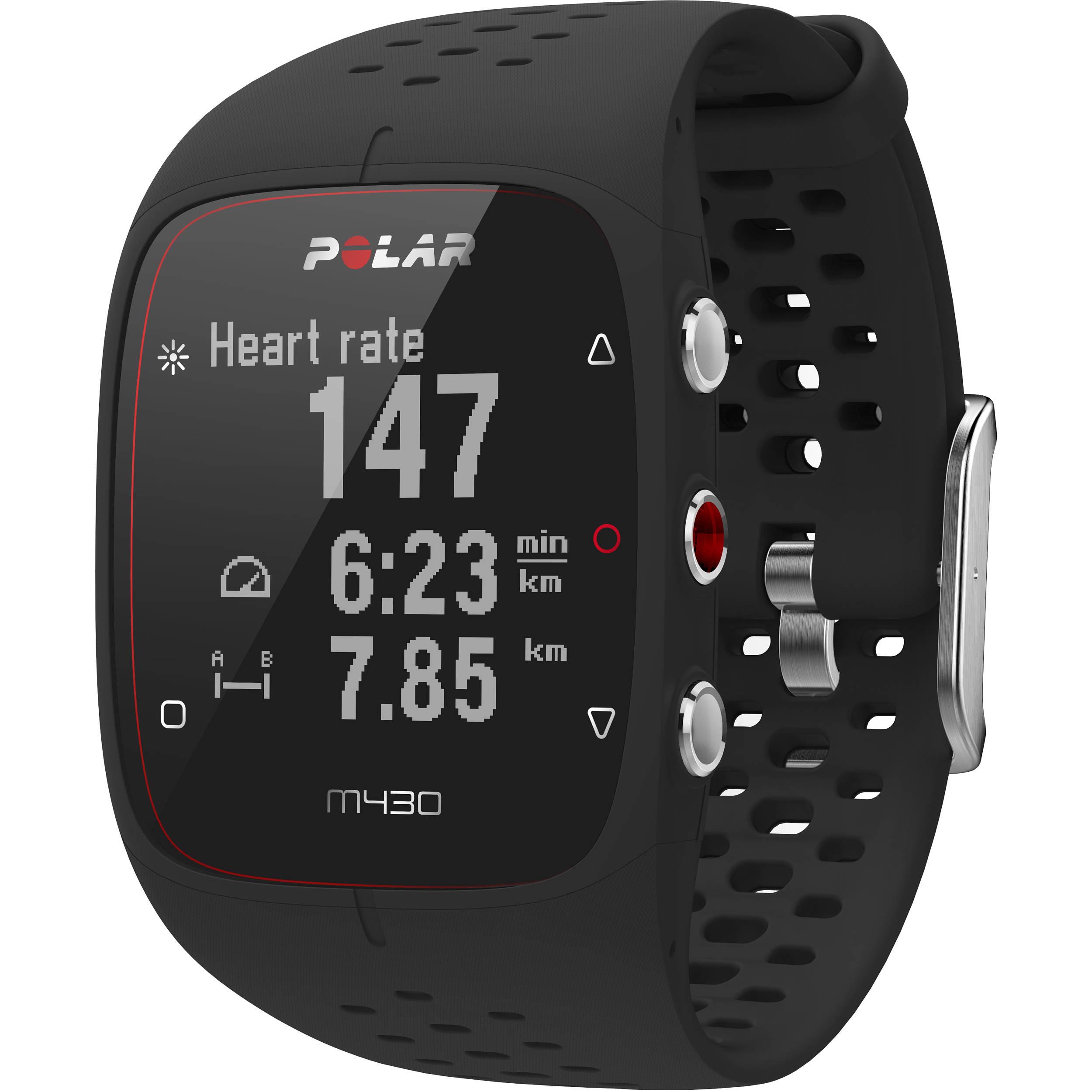 Zegarek sportowy Polar M430 HR Czarny