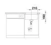 Zlewozmywak Blanco SUBLINE 400-U 523429 Granitowy Tartufo