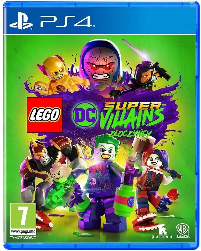 LEGO DC Super-Villains Złoczyńcy Gra na PS4 (Kompatybilna z PS5)