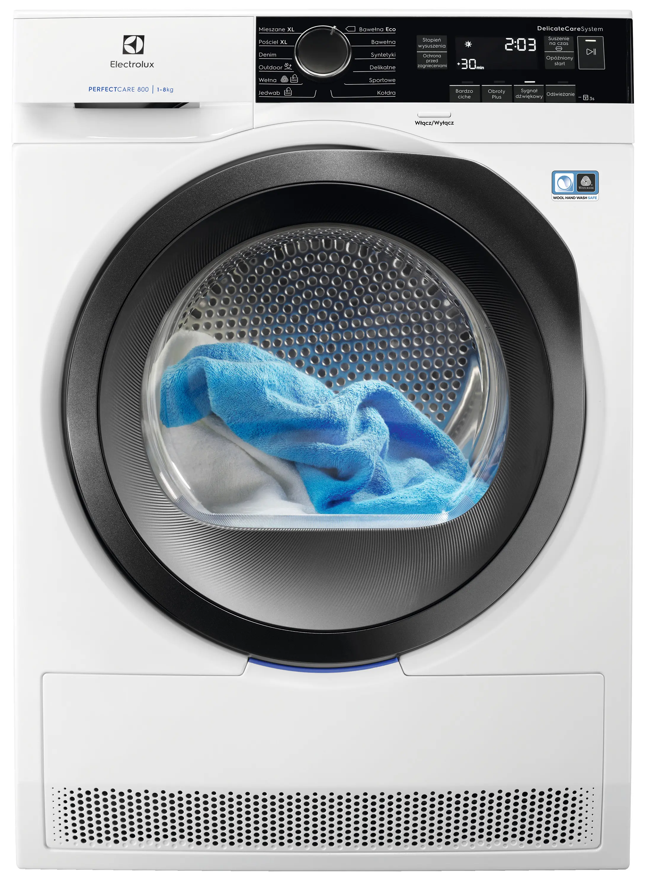 Suszarka Electrolux 800 UltraCare EW8H258SP 60cm 8kg