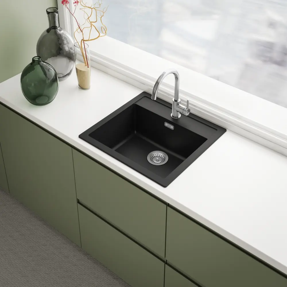 Zlewozmywak Franke Sirius SID 610 Tectonite Onyx