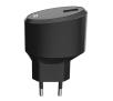 Xqisit Travel Charger 2,4A USB-C (czarny)