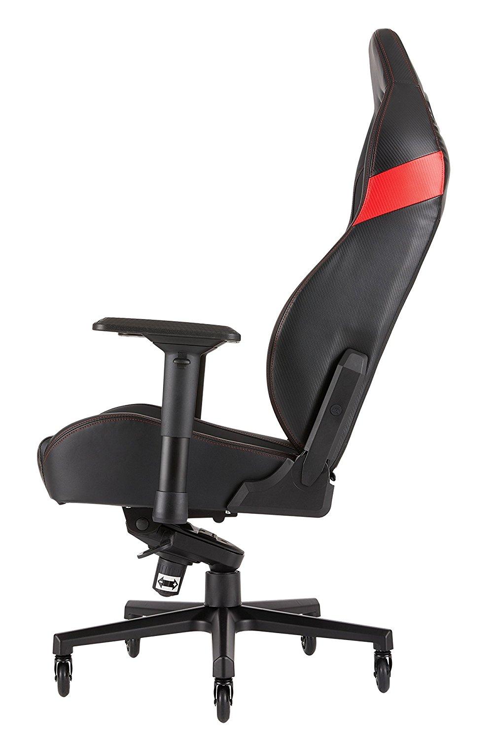 Fotel Corsair T2 Road Warrior (czarno-czerwony)